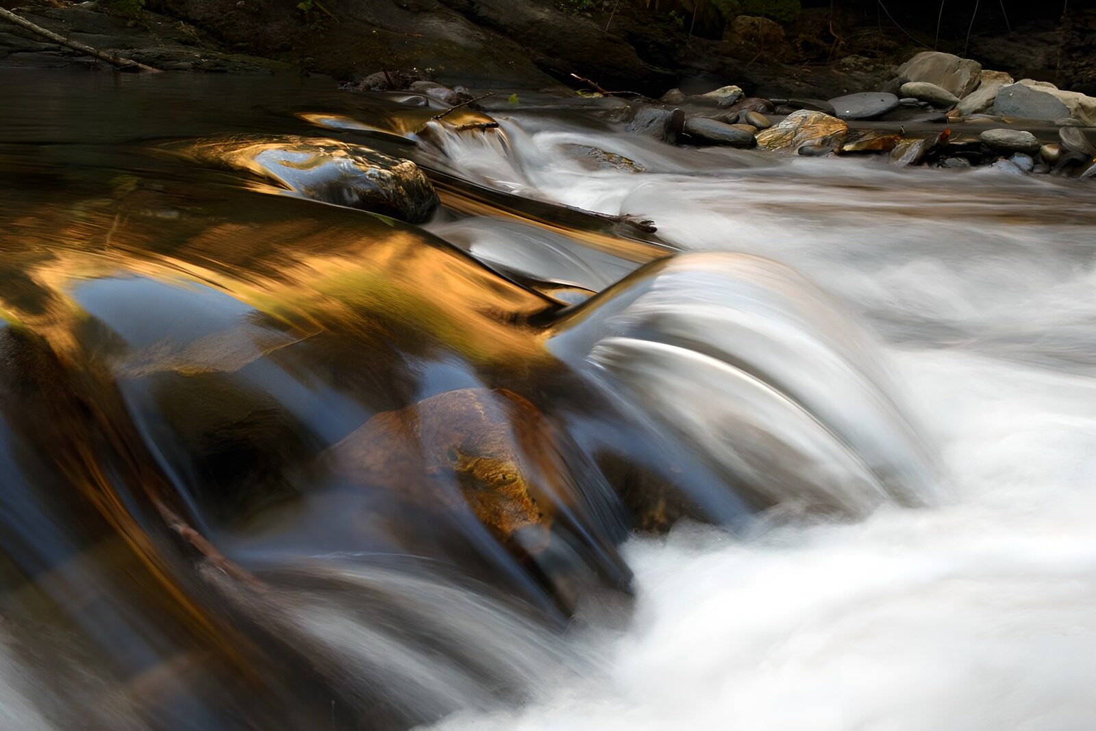 OCCOM7760223: Gentle Flow of a Mountain Stream