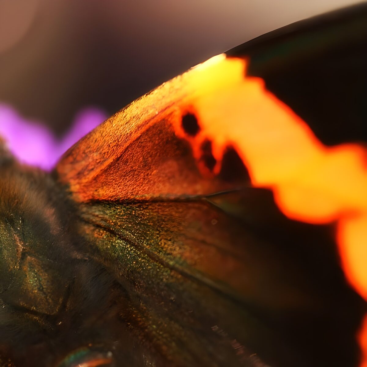 Radiant Butterfly Wing