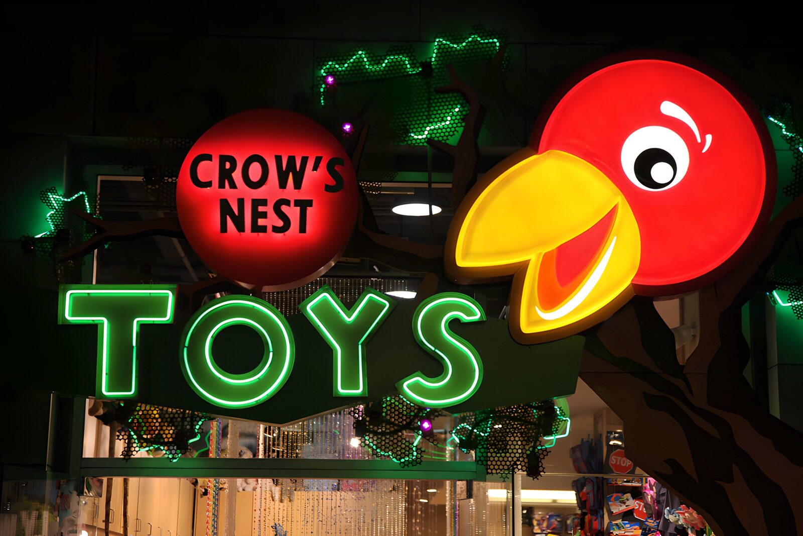 OCCOM2825326: Colorful Toy Store Sign