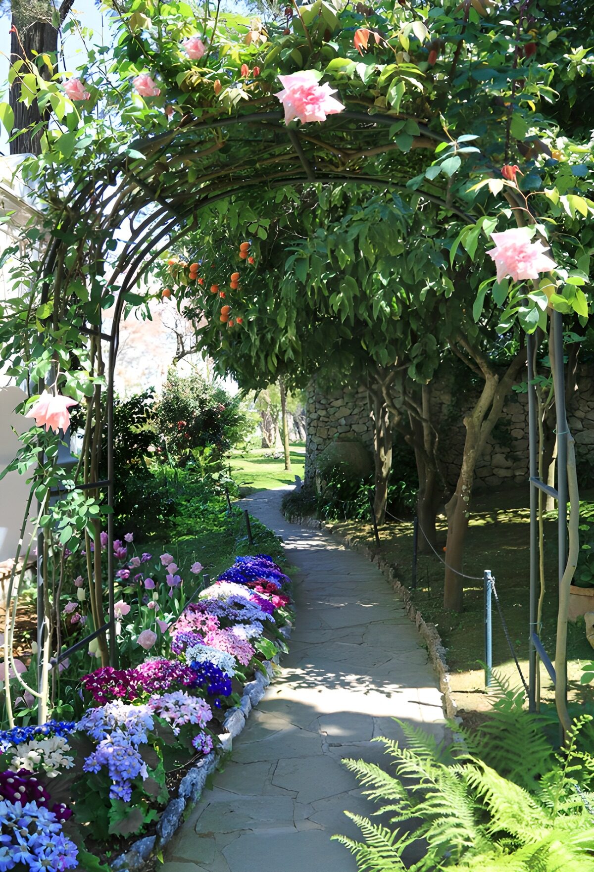Tranquil Garden Pathway