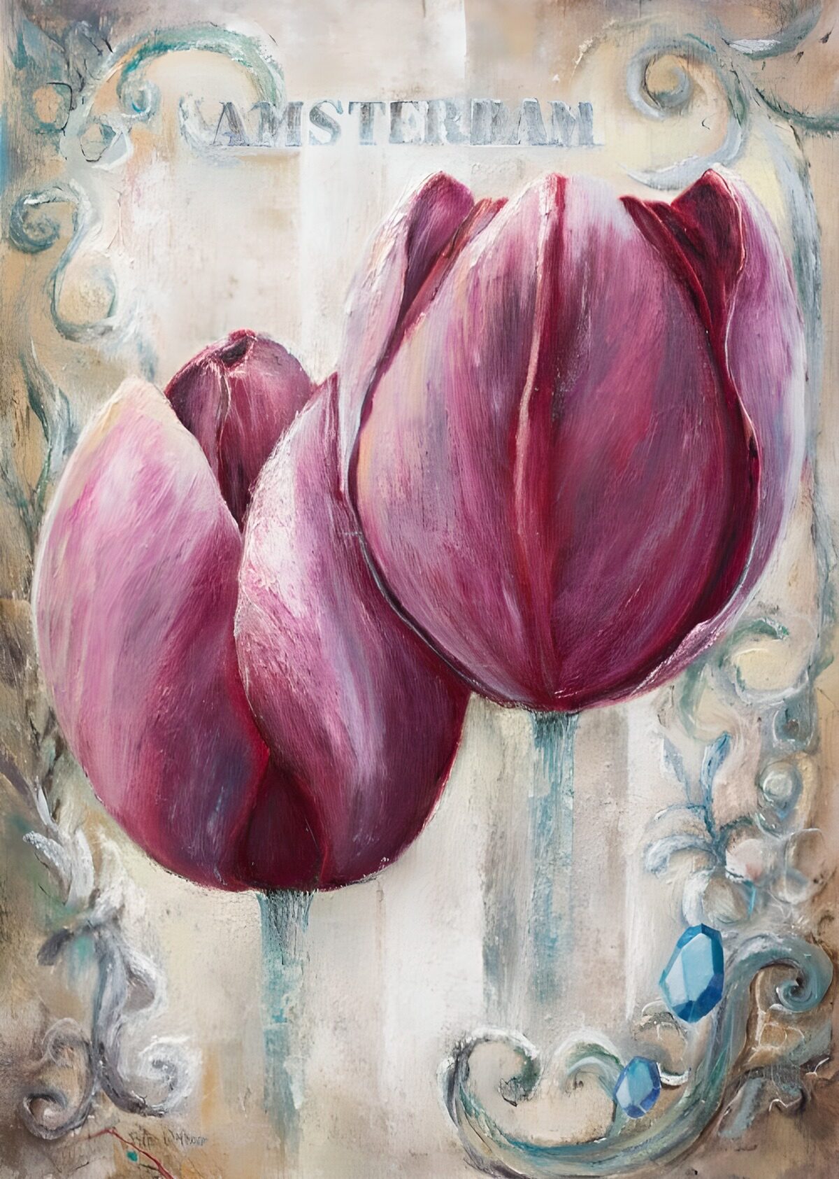 OCCOM3804960: Amsterdam Tulips in Bloom