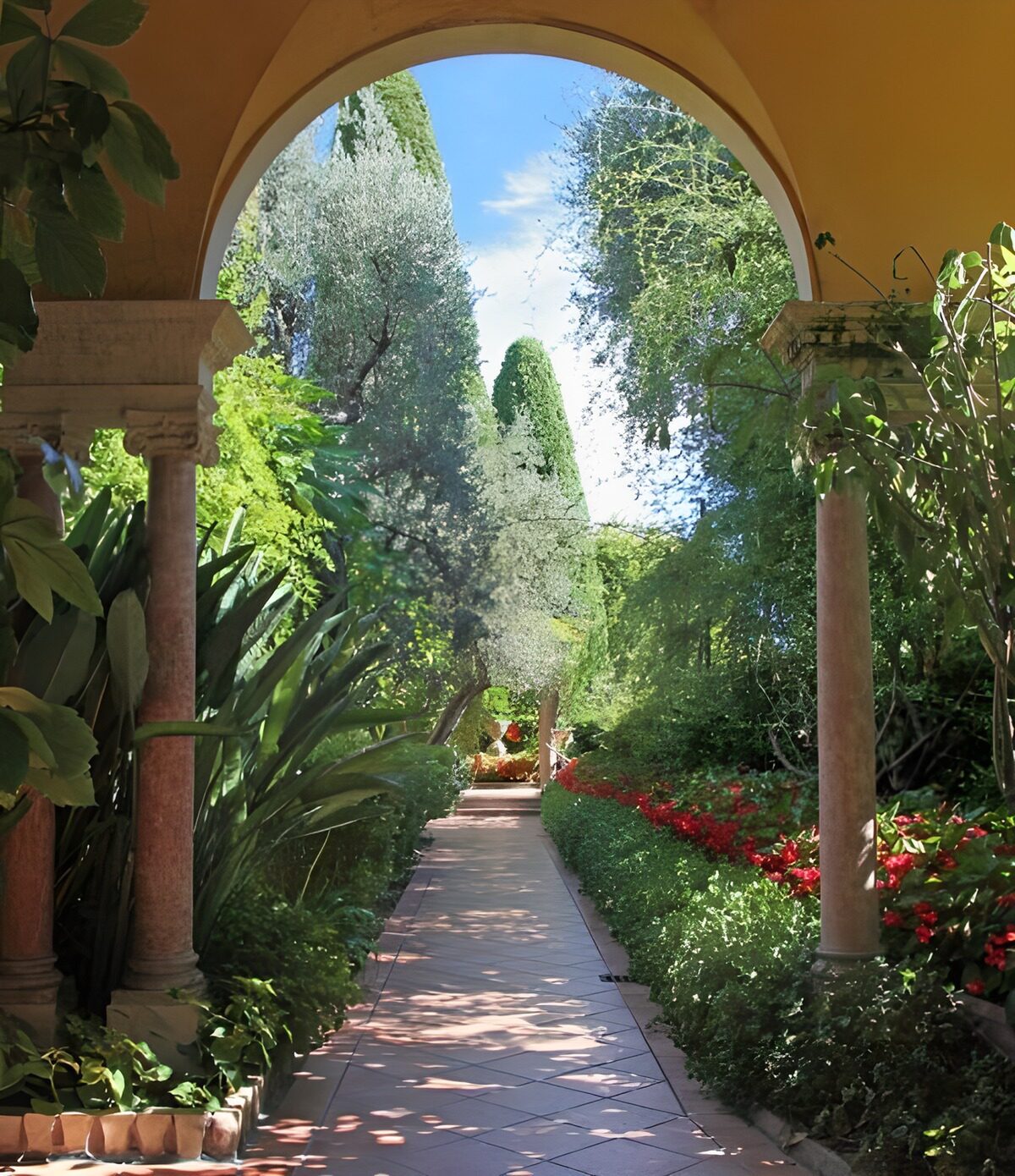 Serene Garden Pathway