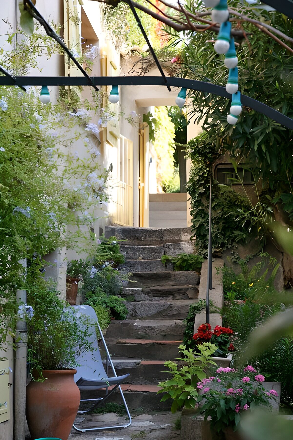 Charming Garden Pathway Retreat