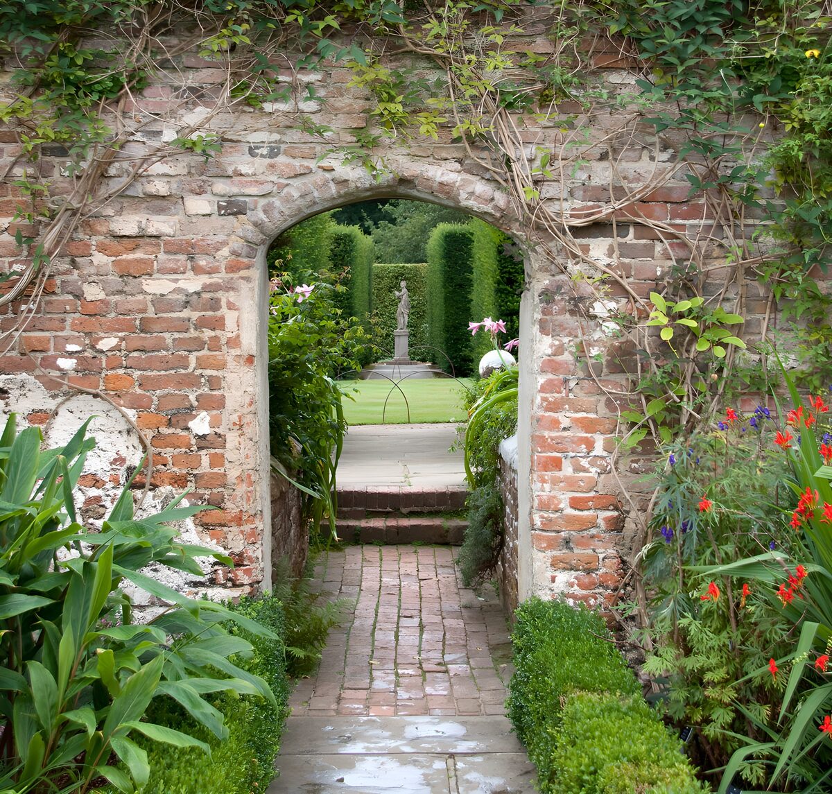 Tranquil Garden Pathway