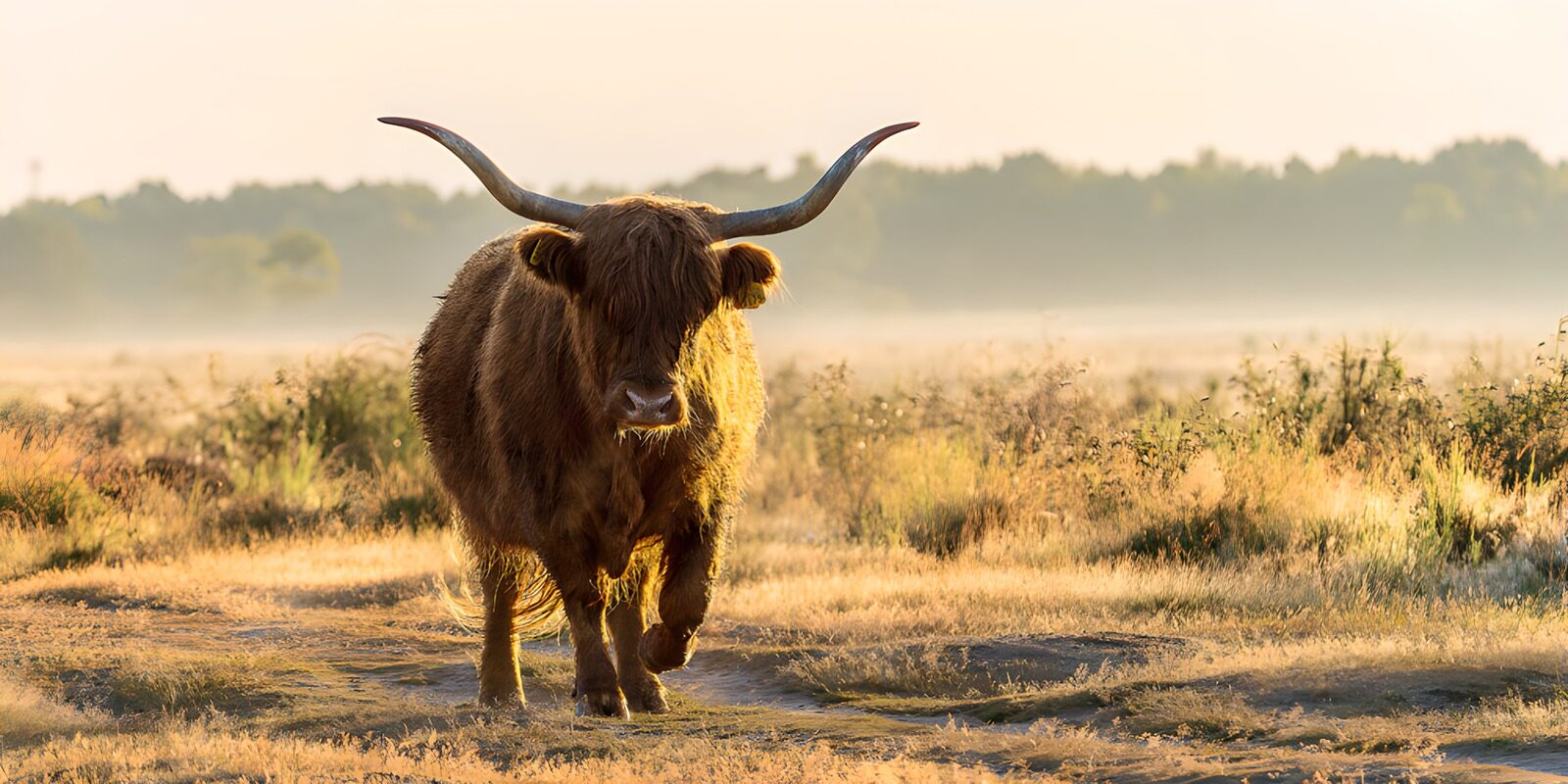 OCCOM5011990: Highland Cow in Morning Light