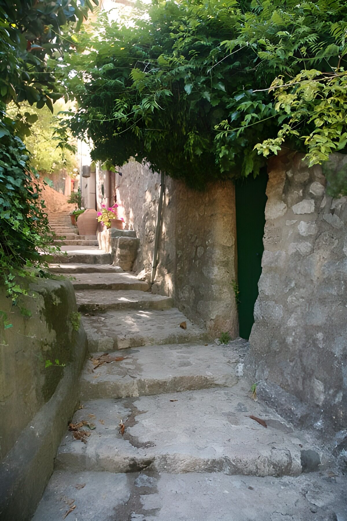 OCCOM9757320: Quaint Stone Pathway in a Hidden Alley