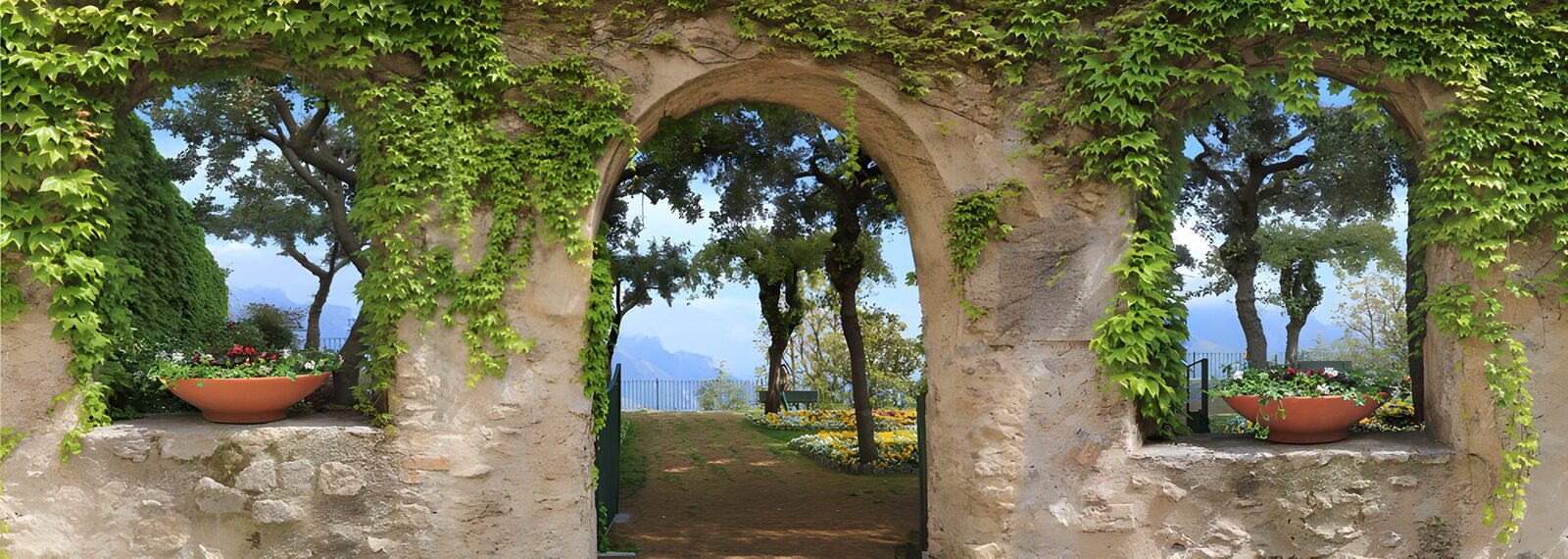 OCCOM9271526: Tranquil Garden Archway