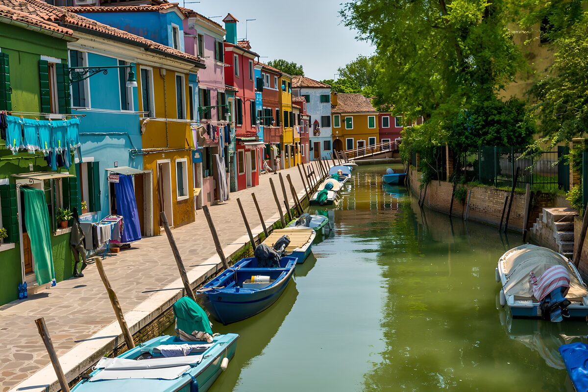 Colorful Canals of Burano