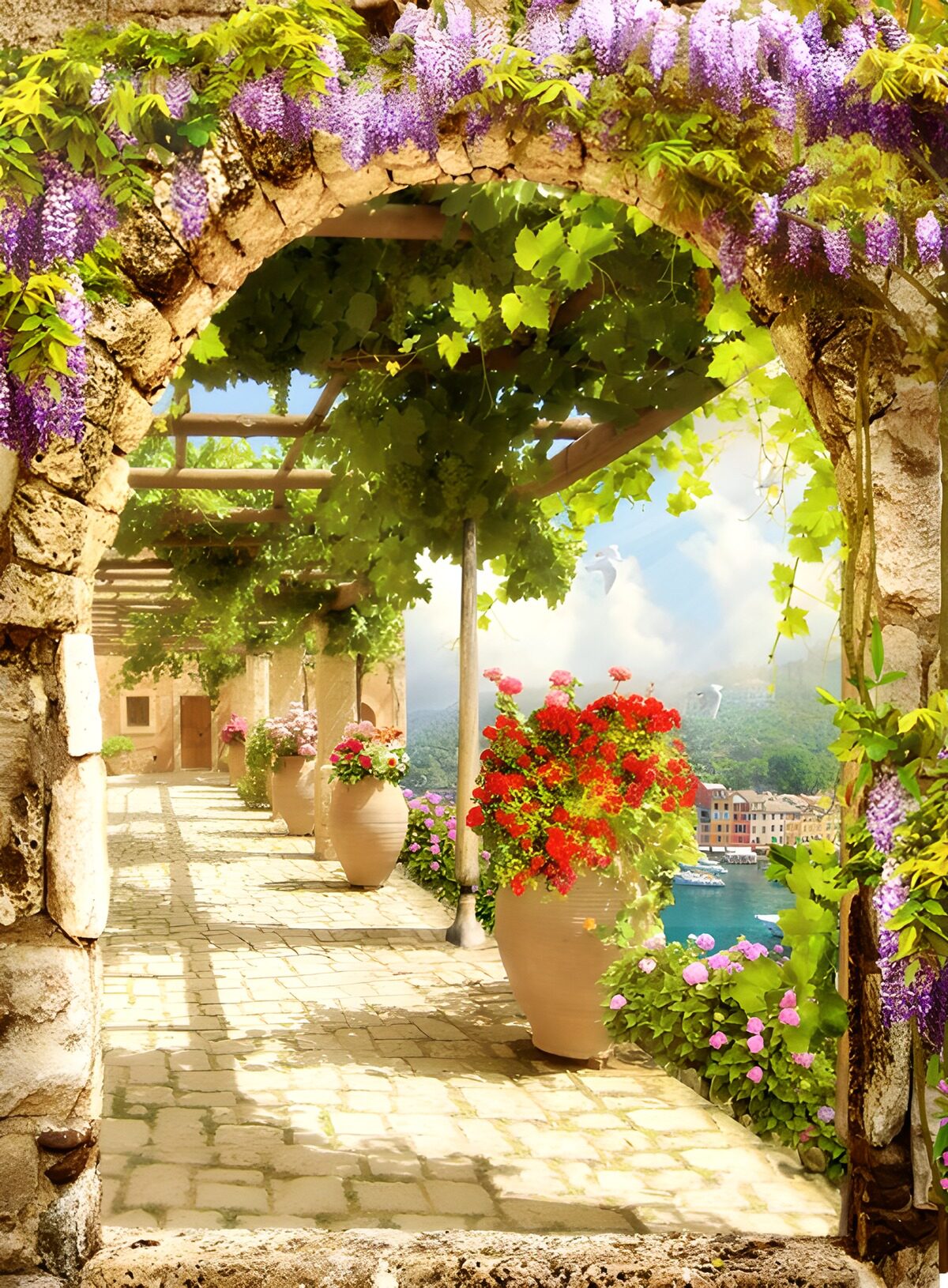 Garden Pathway to Serenity