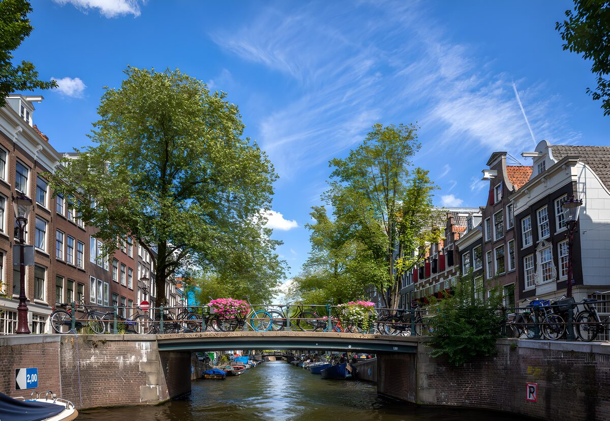OCCOM1976571: Charming Amsterdam Canal Scene