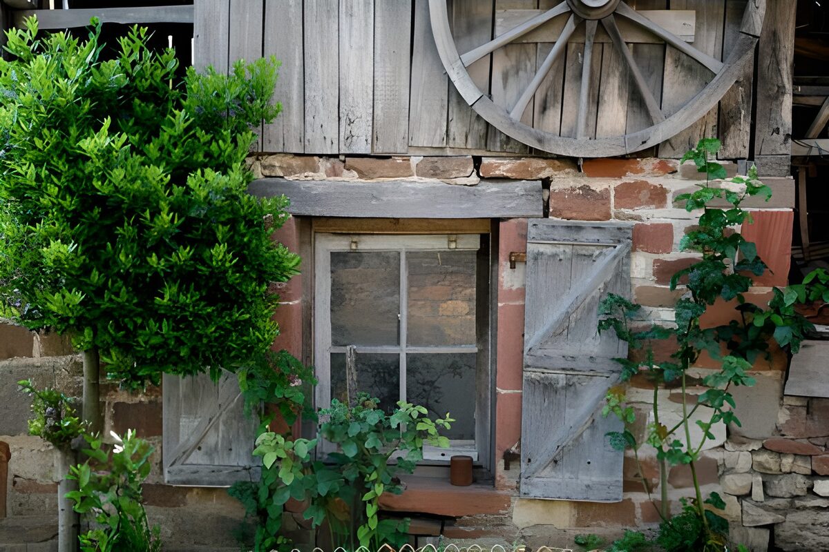 Rustic Charm of an Old Cottage