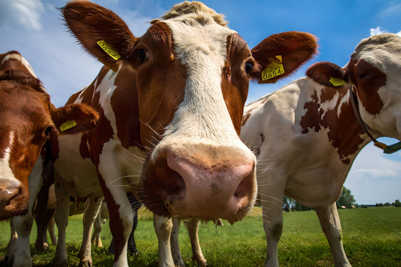 OCCOM8507470: Close-Up of a Curious Cow