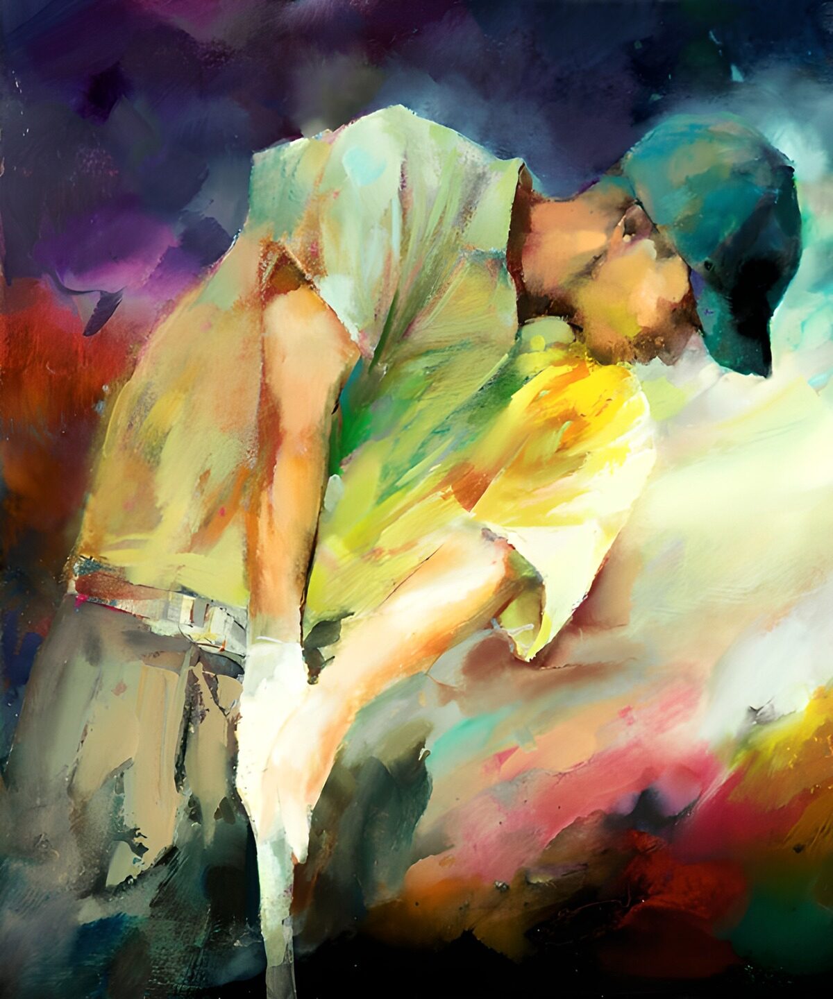 Vibrant Swing of Passion