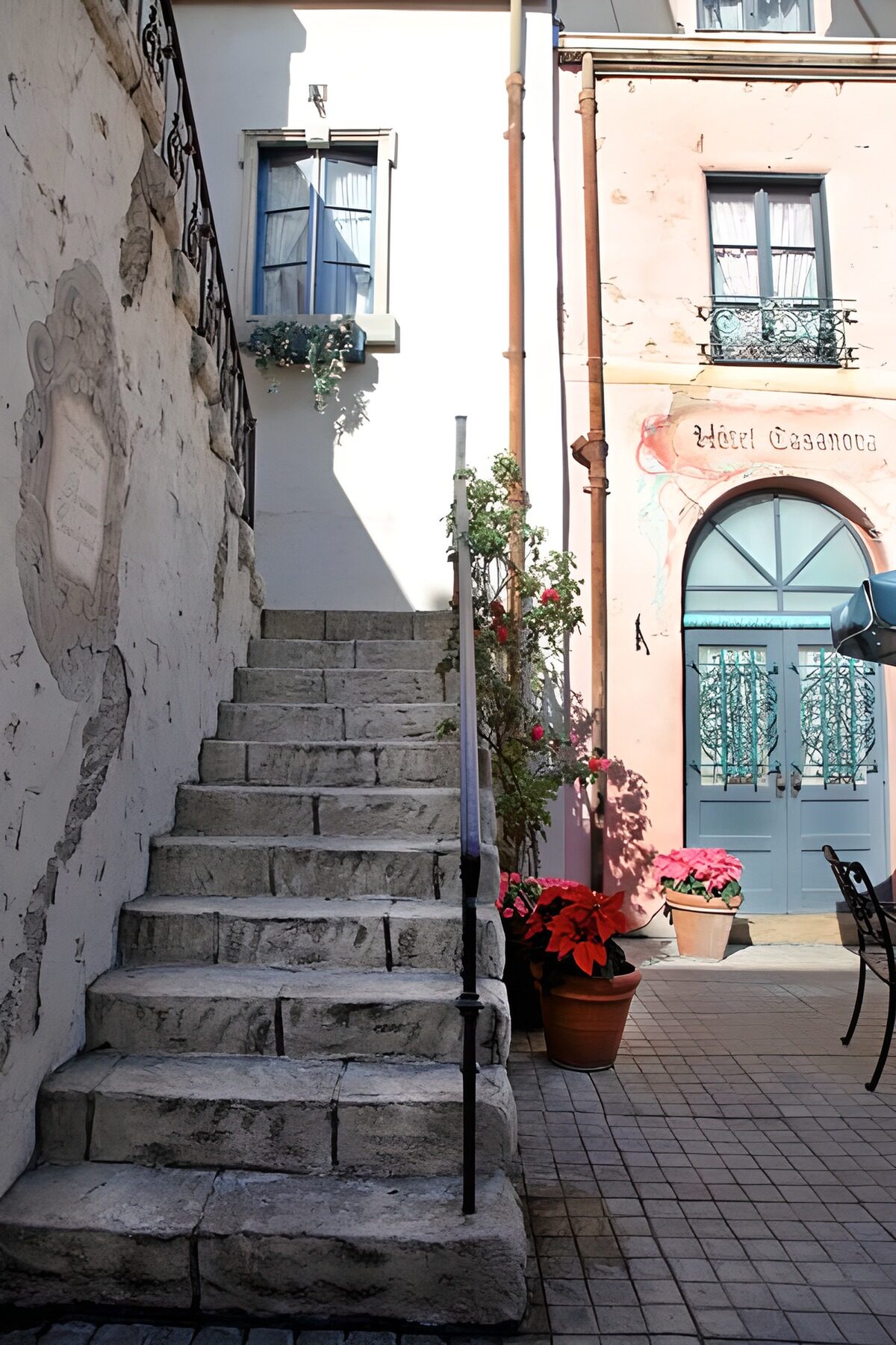 Charming Stairway to Hotel Casanova