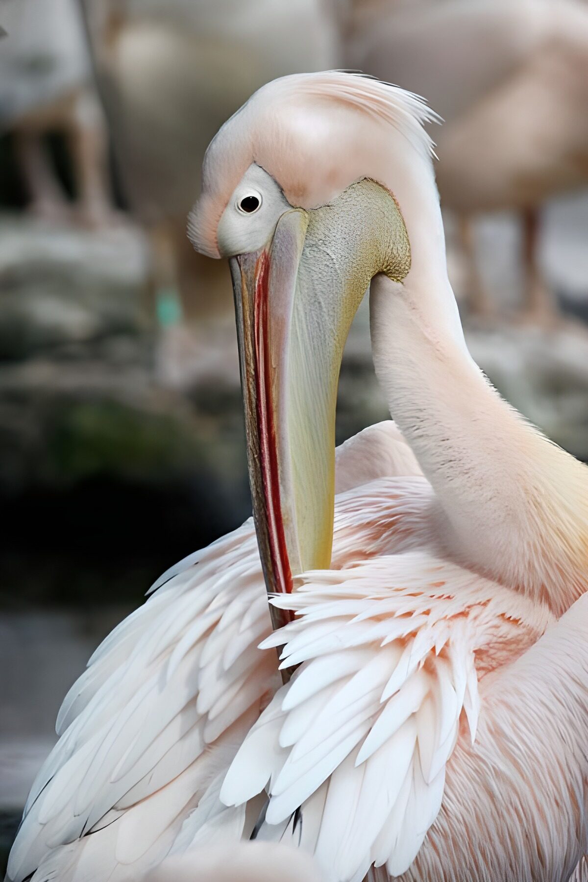 OCCOM6089722: Graceful Pelican in Profile
