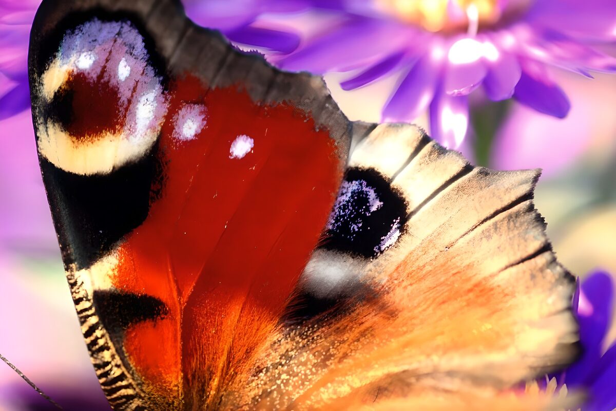 Vibrant Butterfly Close-Up