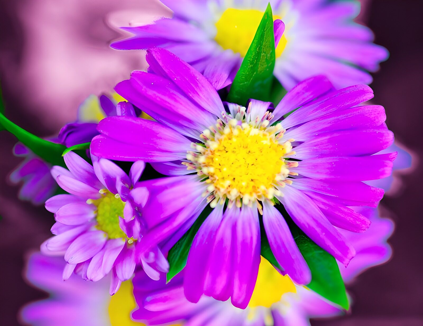 OCCOM4929827: Vibrant Purple Blossoms