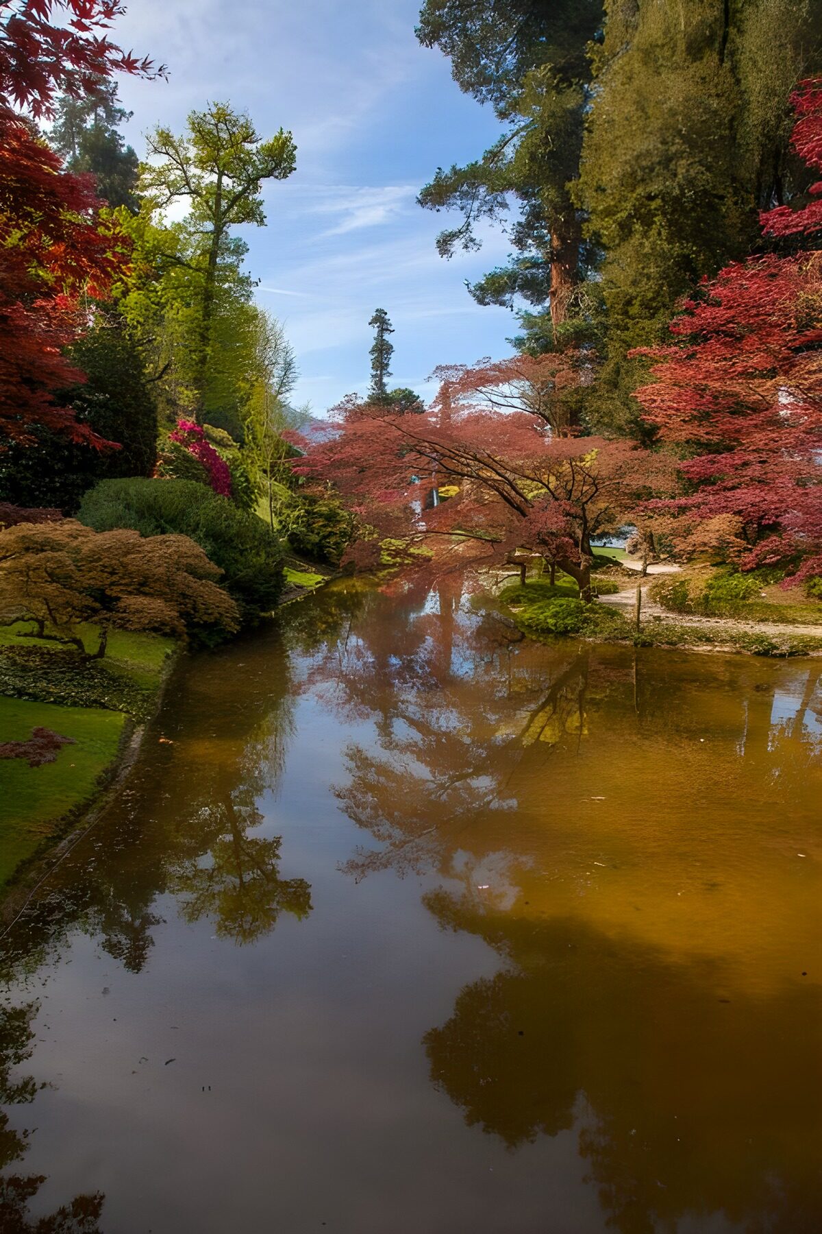 OCCOM5966774: Serene Garden Reflection