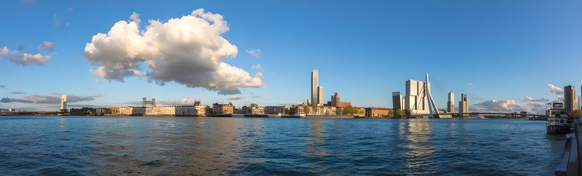 OCCOM2897263: Rotterdam Skyline at Sunset