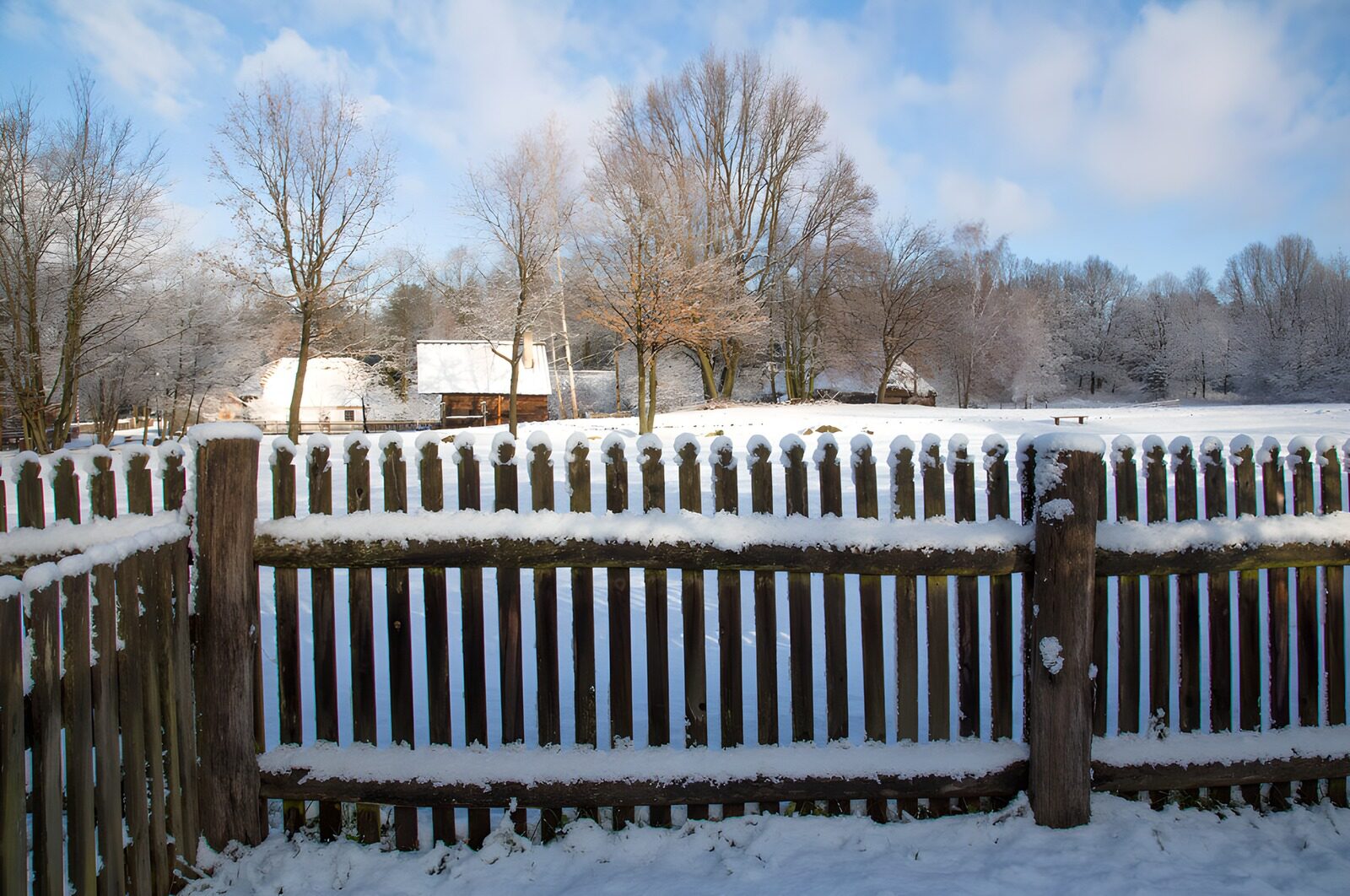OCCOM4710792: Winter Wonderland Behind the Fence