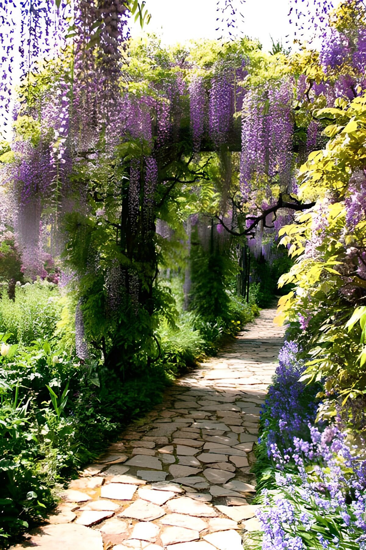 OCCOM2466726: Enchanted Wisteria Pathway