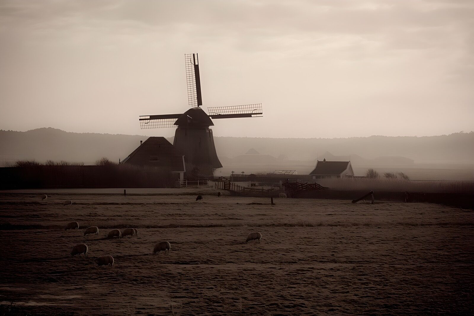 OCCOM1466245: Tranquil Dutch Landscape