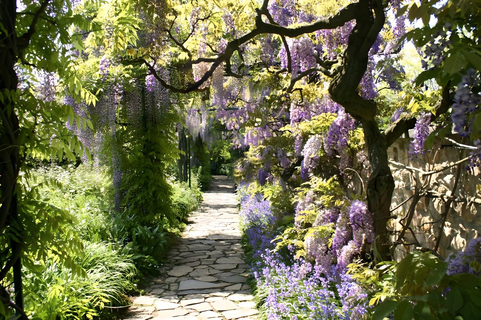 OCCOM2555267: Enchanted Wisteria Pathway