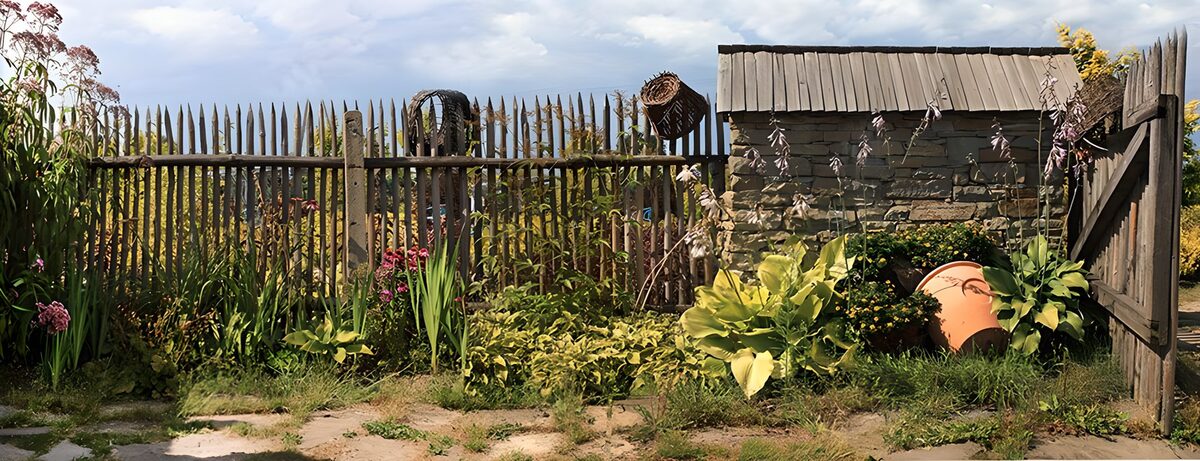 OCCOM7086073: Rustic Garden Oasis