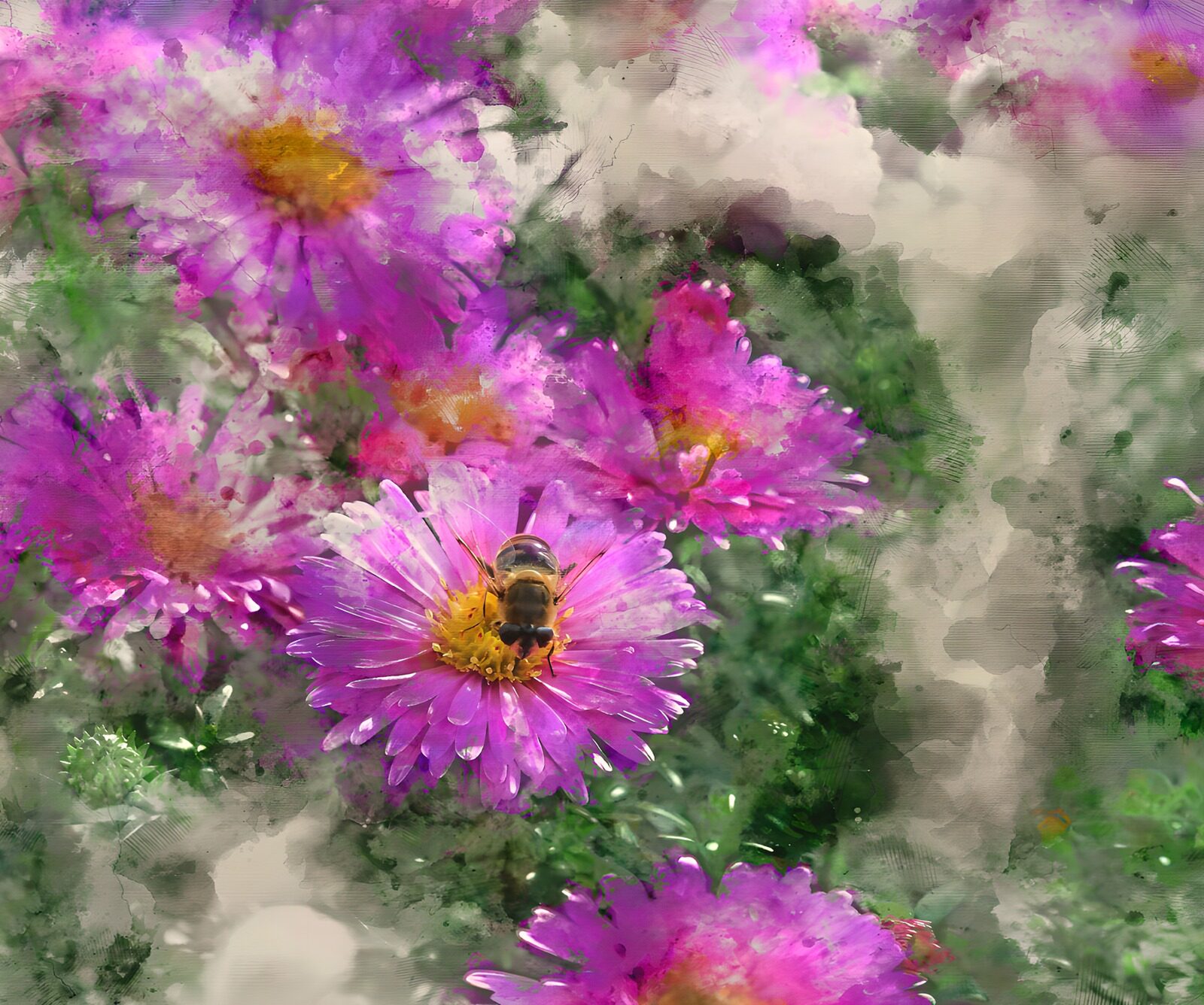 OCCOM5828653: Vibrant Garden Dance