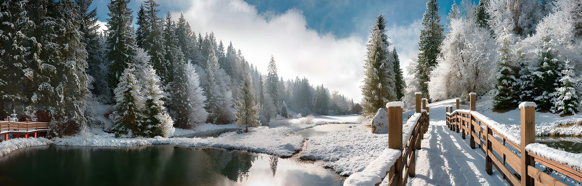 Serene Winter Landscape