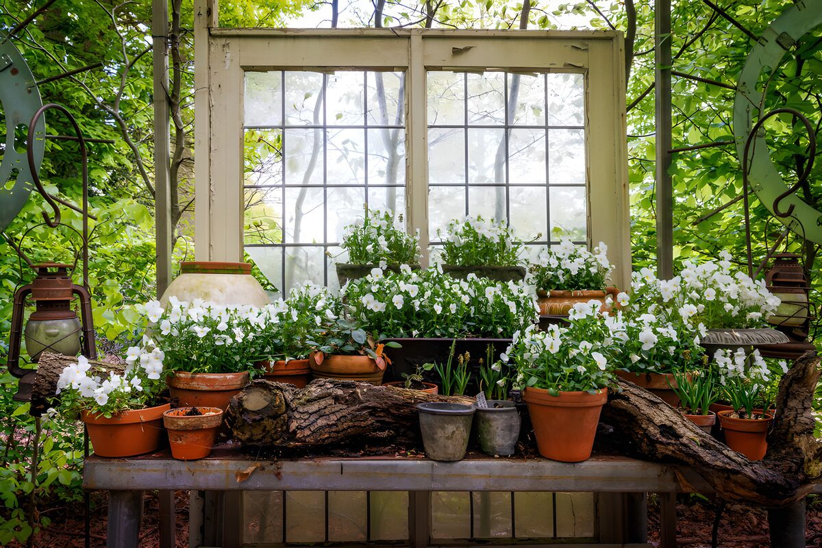 OCCOM3166261: Charming Herb Garden Display