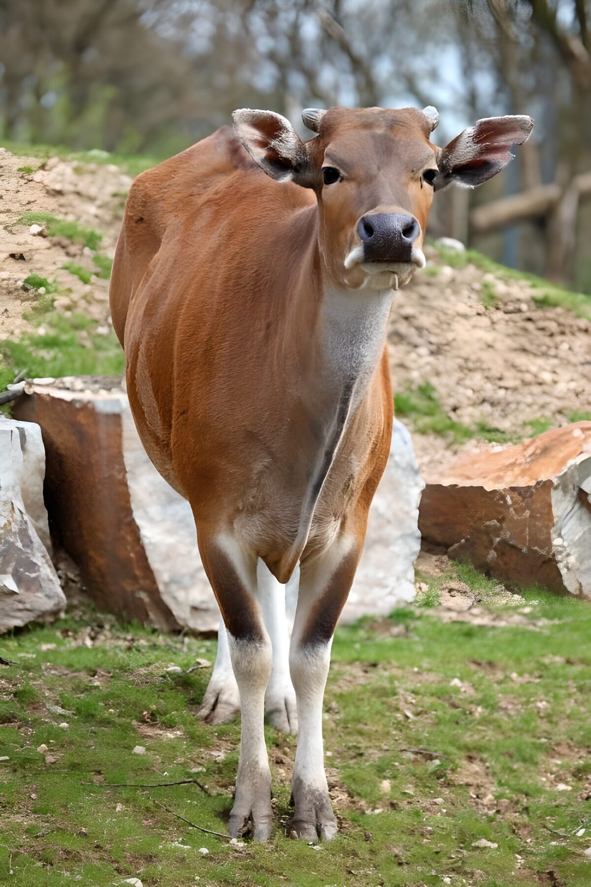 OCCOM4158875: Curious Brown Cow in Nature