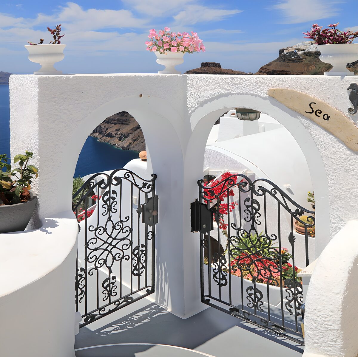 Gateway to Serenity in Santorini