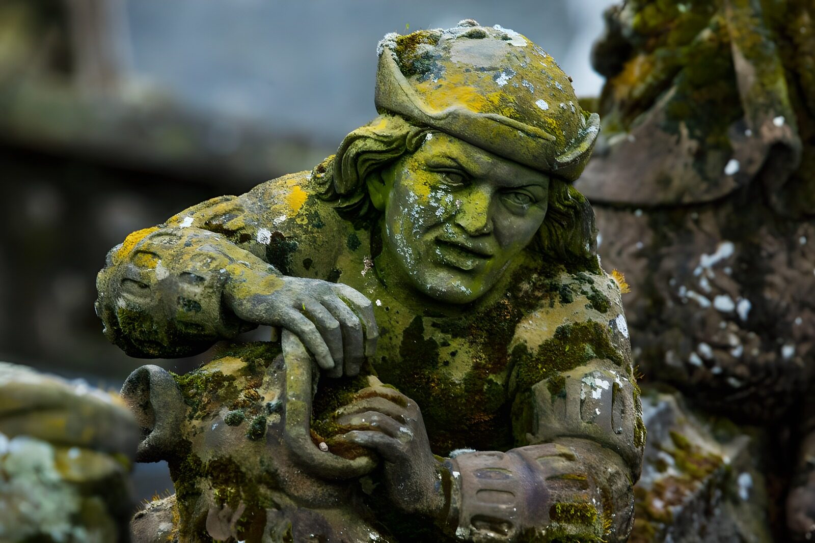 OCCOM1489728: Weathered Guardian of the Past