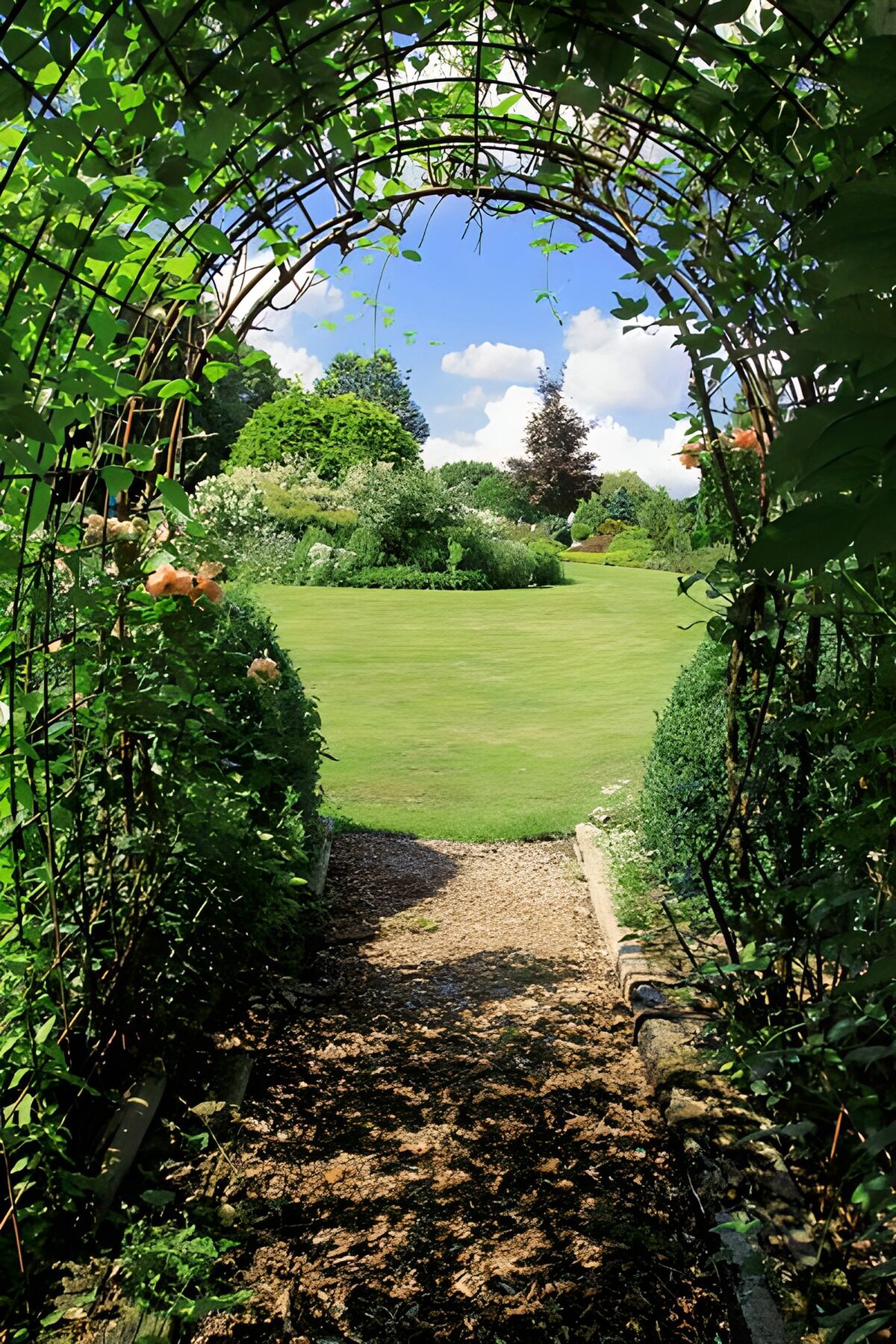 OCCOM2178399: Serene Garden Archway