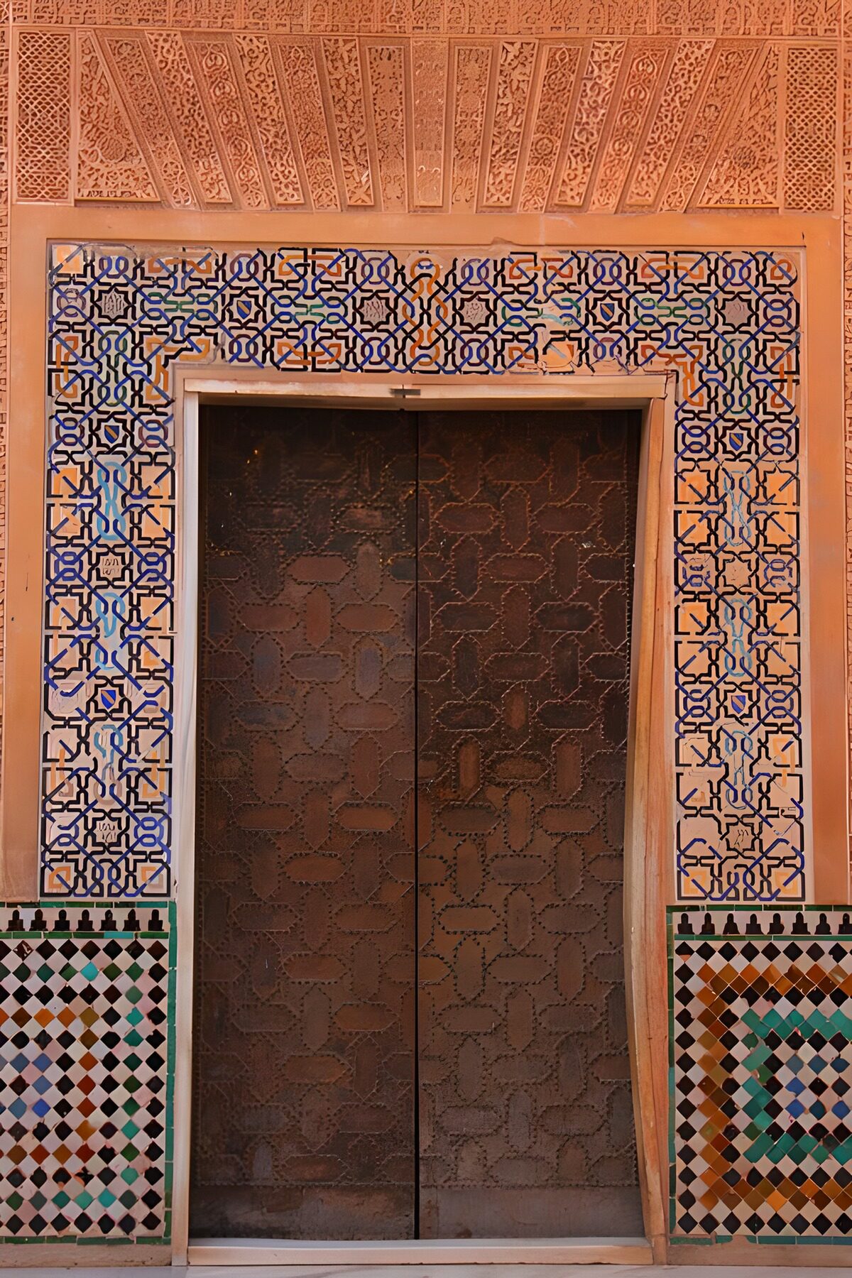 Intricate Moroccan Doorway Design