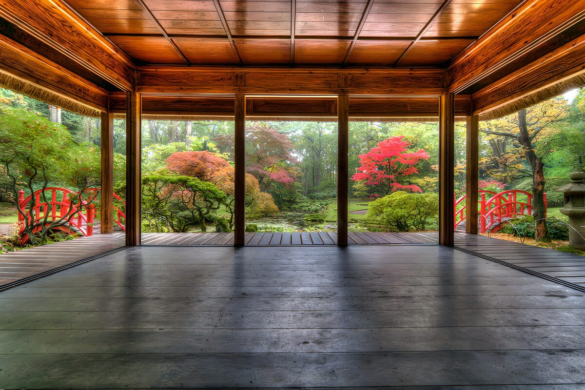 OCCOM8537396: Serene View from a Traditional Pavilion