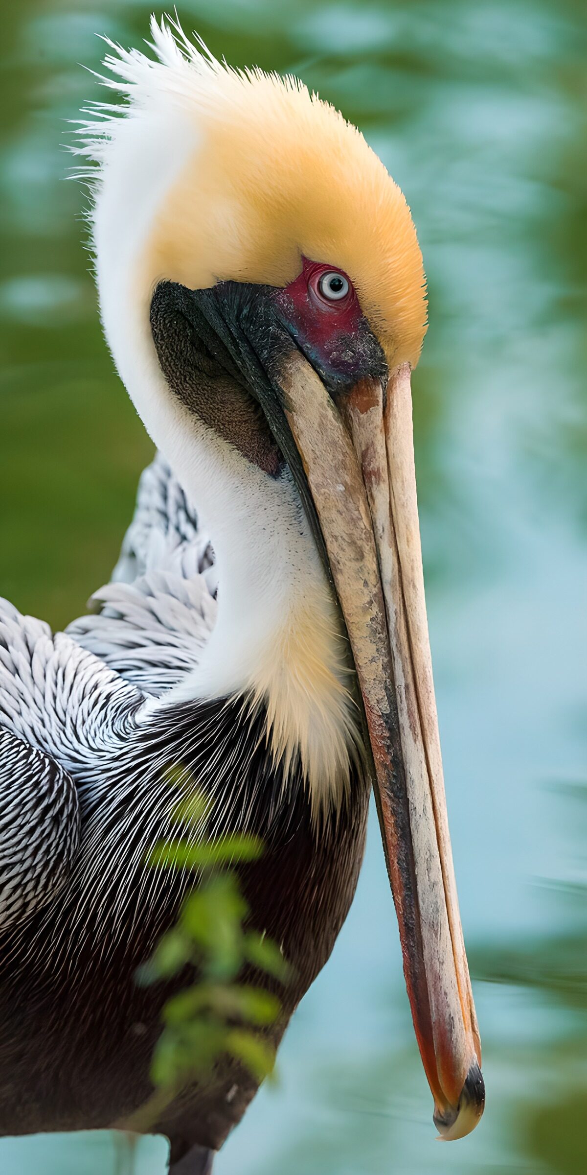 OCCOM7882951: Majestic Pelican Portrait