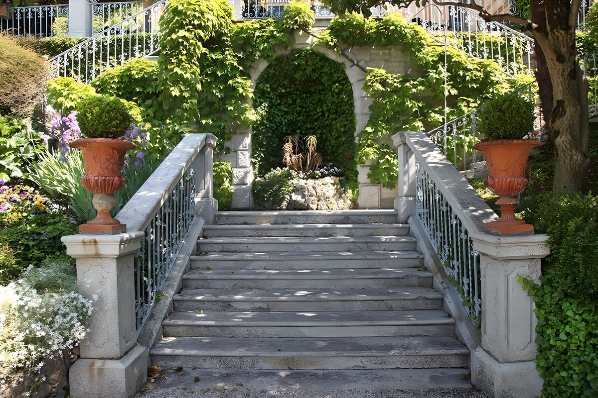 Serene Garden Pathway