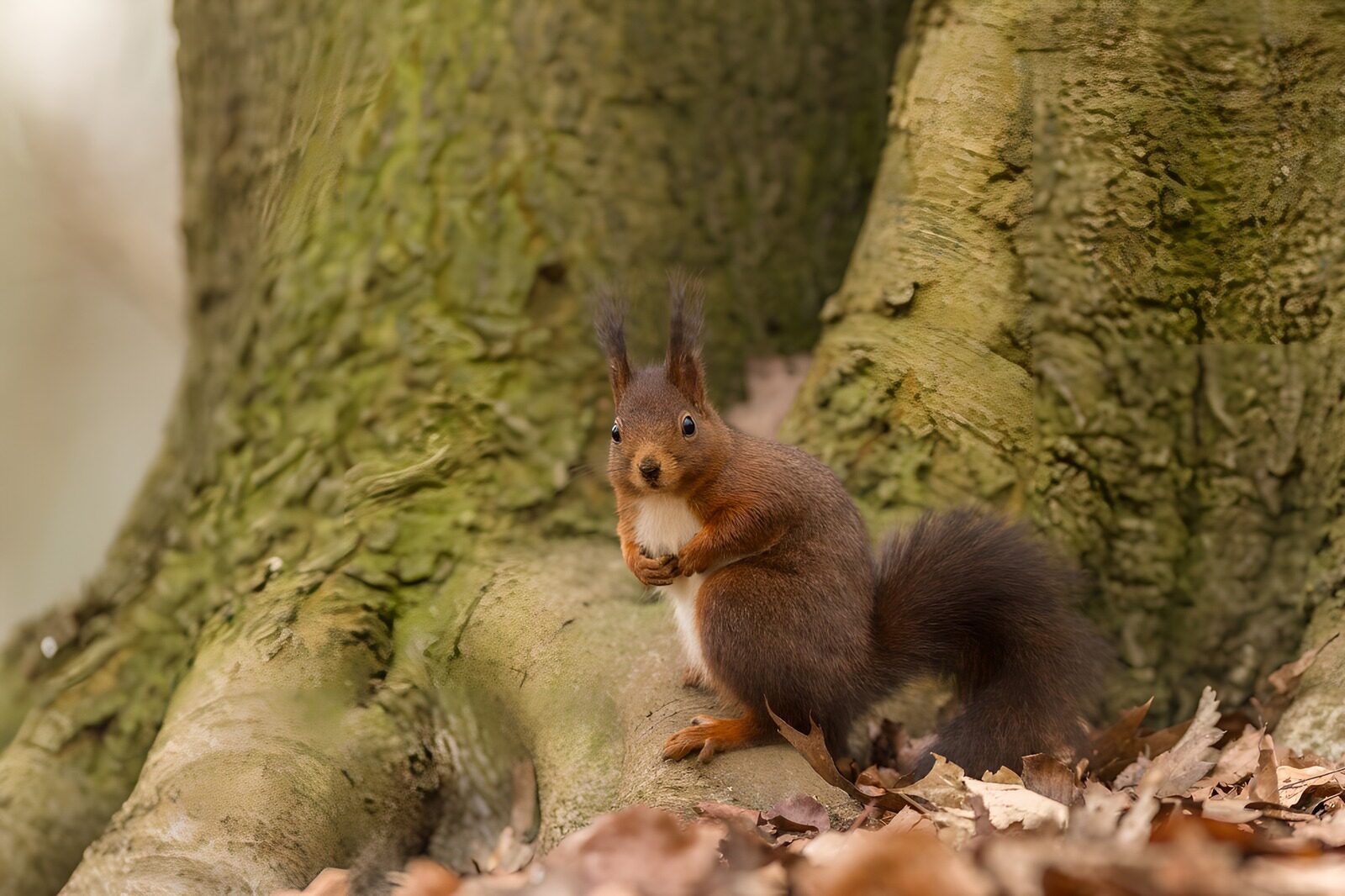 OCCOM3353188: Curious Squirrel by the Tree