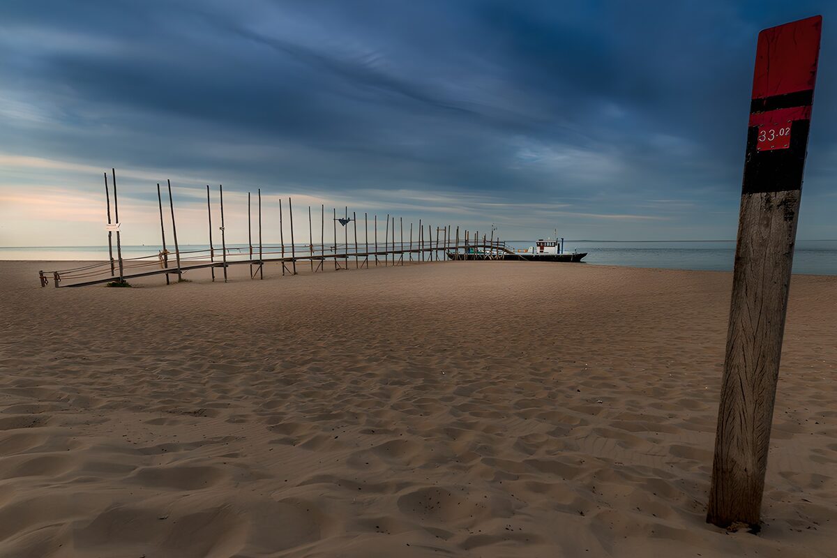 OCCOM2056069: Quiet Beach at Dusk