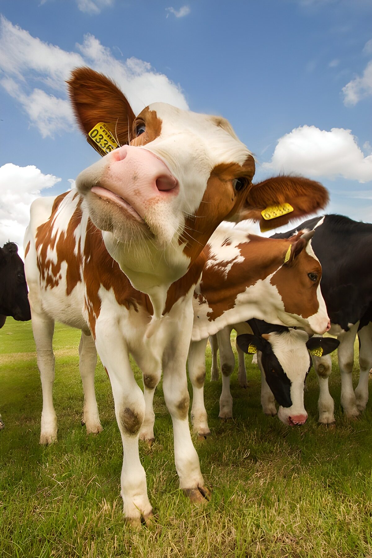 Curious Cow in the Meadow