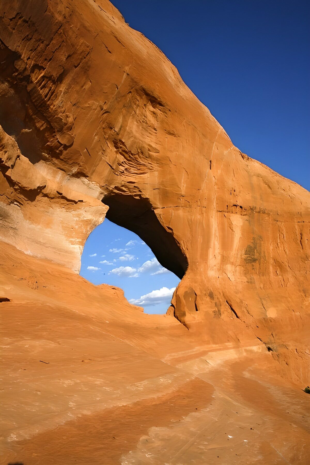 Majestic Natural Arch Formation