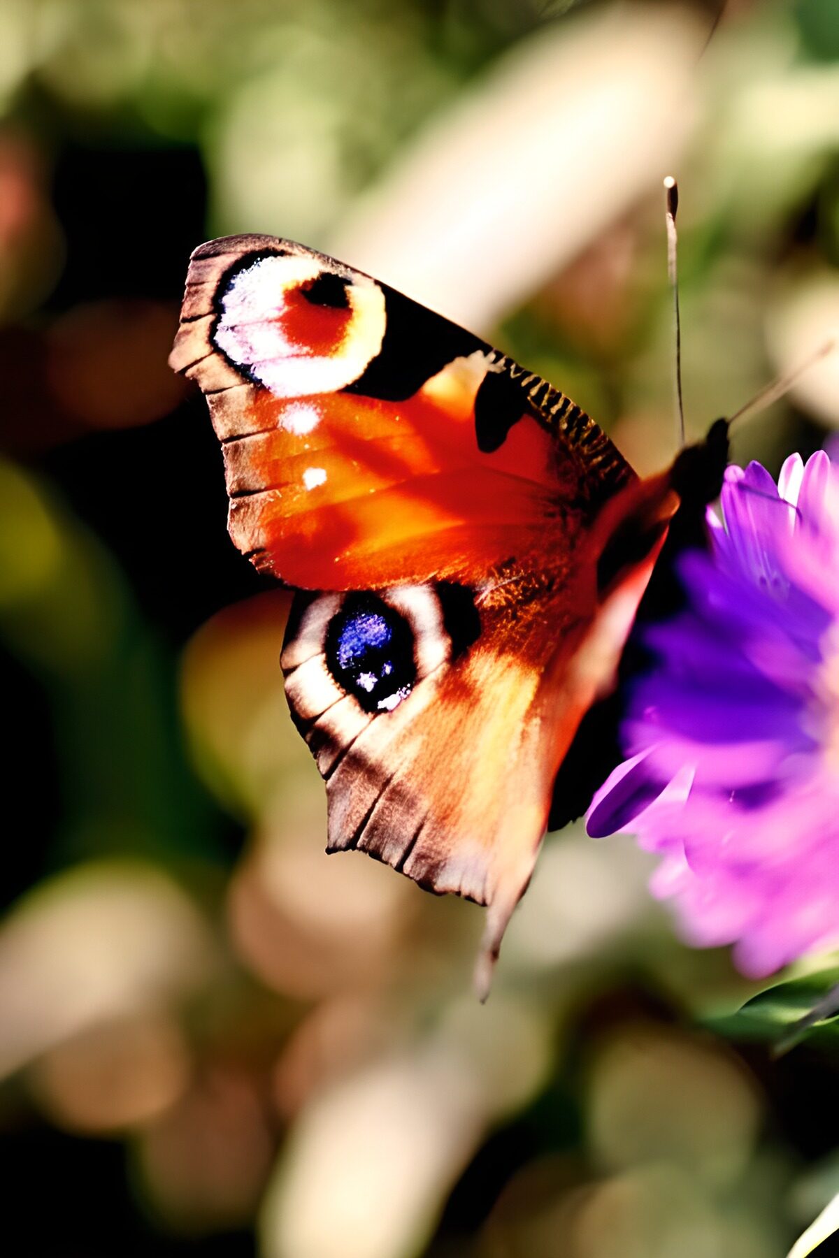 Vibrant Butterfly on a Blooming Flower