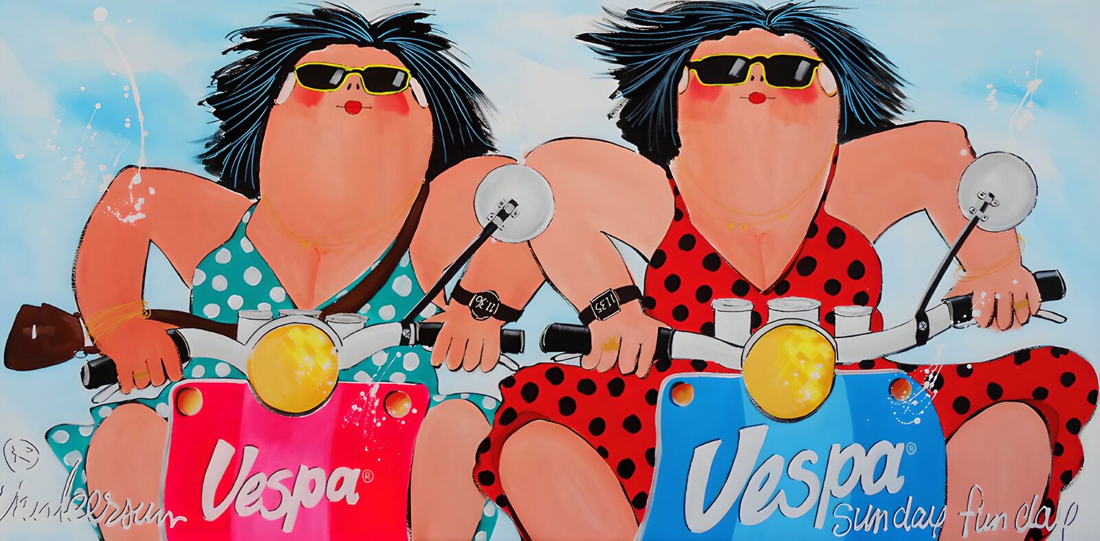 OCCOM5585534: Fun on Vespas