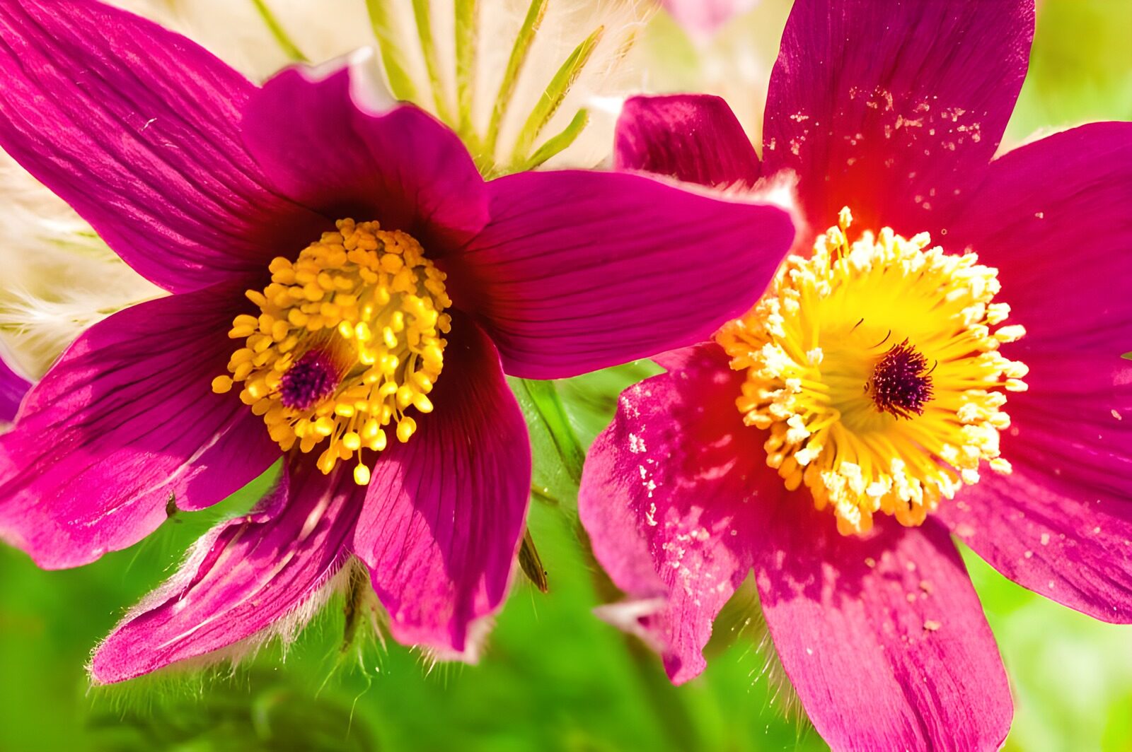 OCCOM8201133: Vibrant Purple Flowers in Bloom