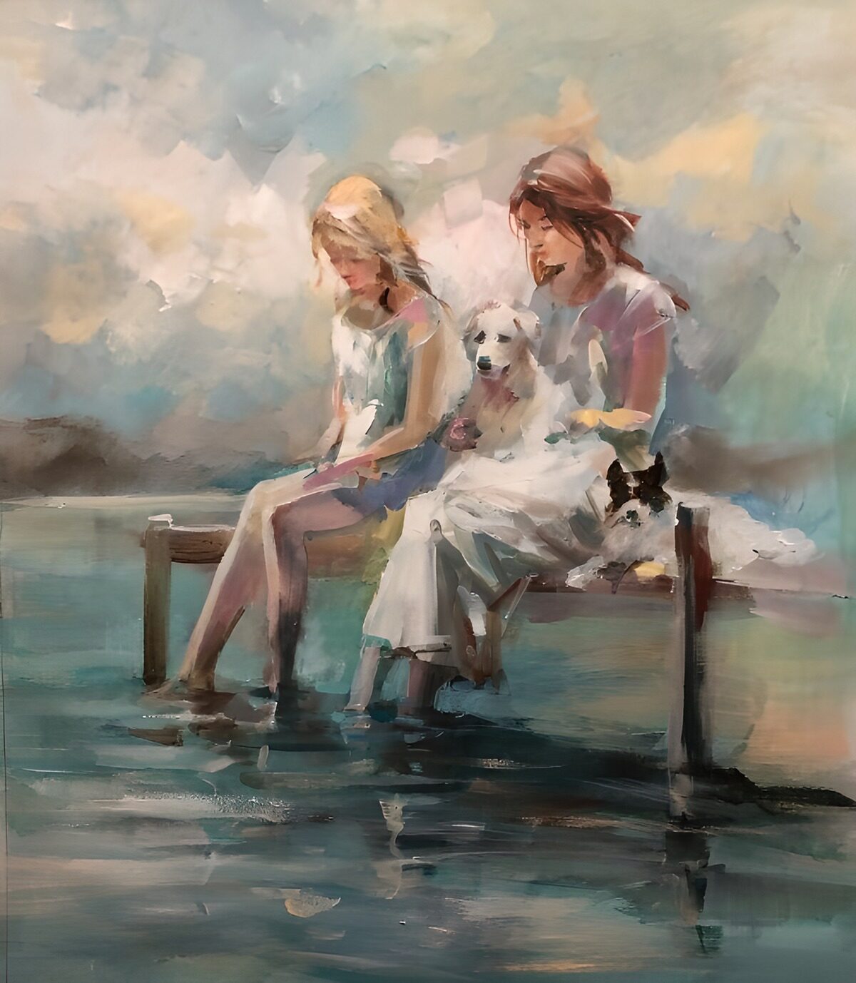 "Quiet Moments by the Water"