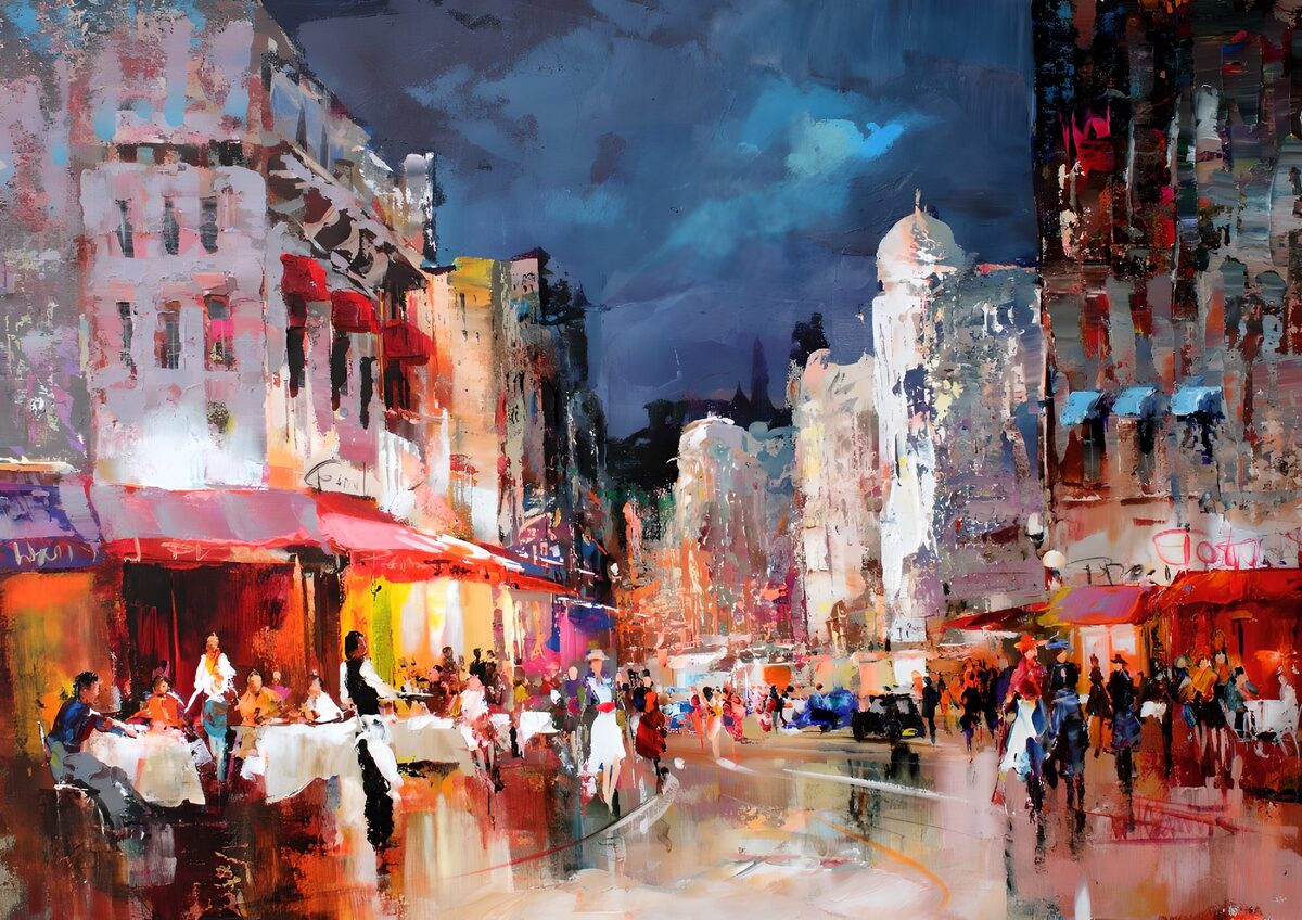 Vibrant City Nightlife