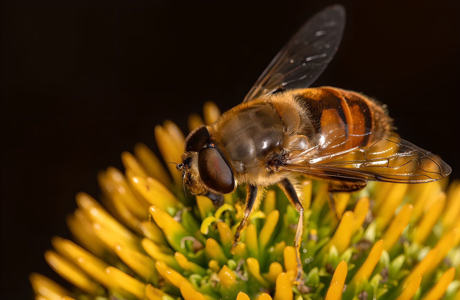 OCCOM3810115: The Busy Pollinator: A Bee at Work